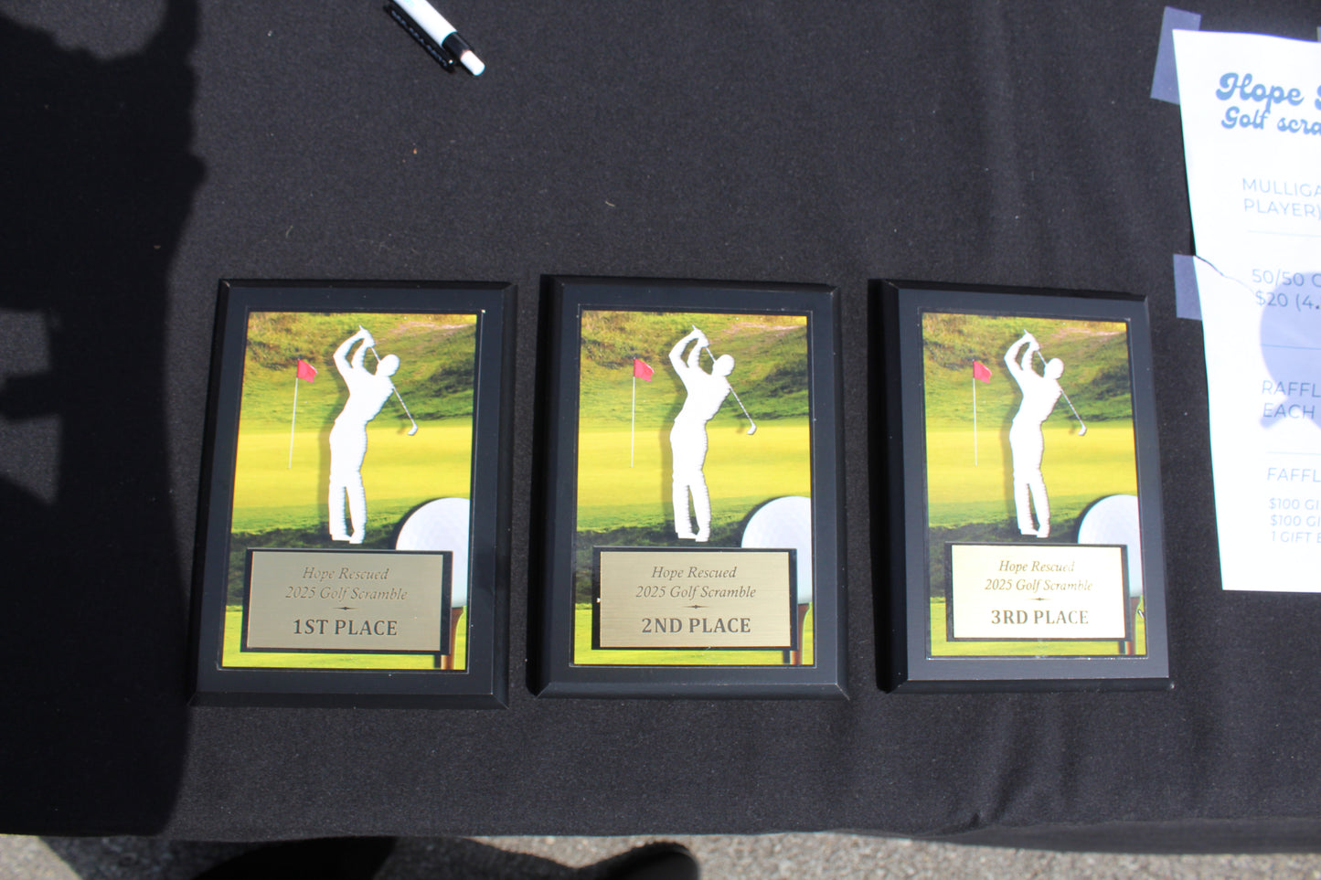 Golf Scramble - Prize Sponsor